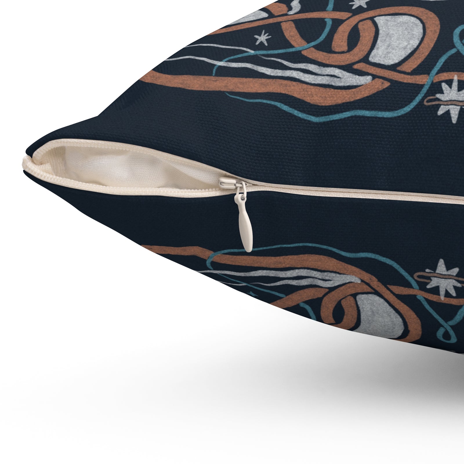 Milo - Spun Polyester Square Pillow Home Decor Creator Collective