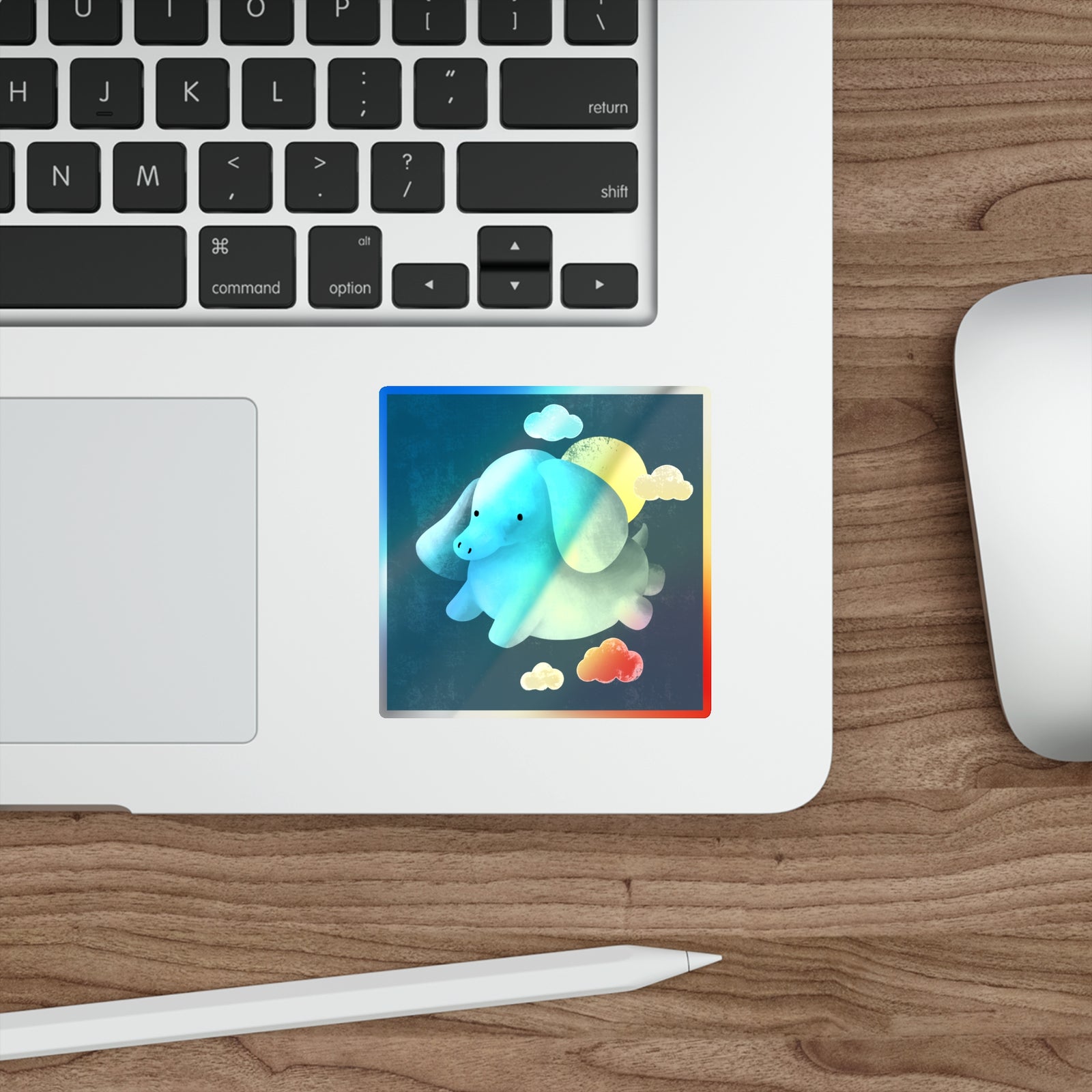 Elephant - Holographic Die-cut Stickers Paper products Creator Collective