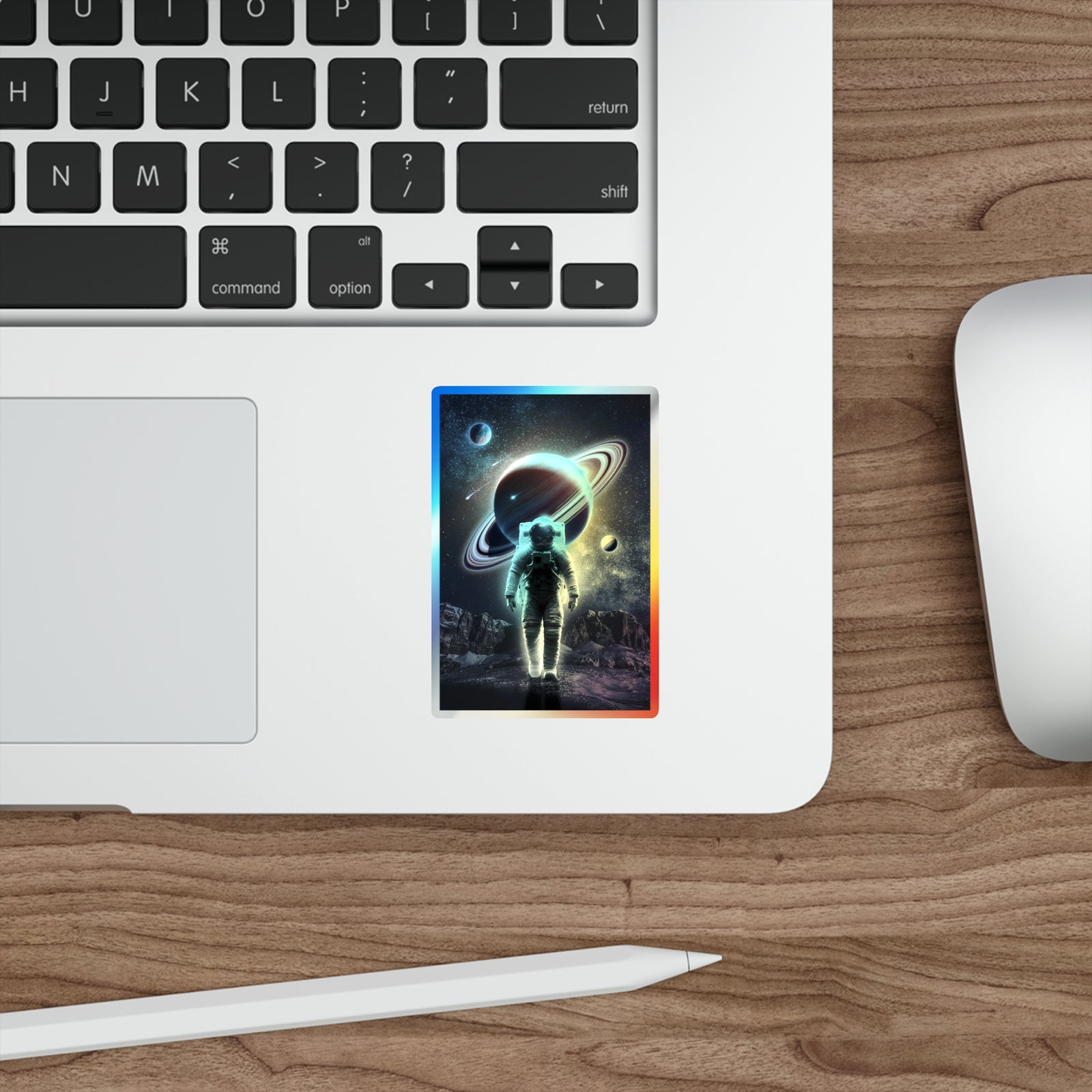 Celestial Wanderer - Holographic Die-cut Stickers Paper products Creator Collective