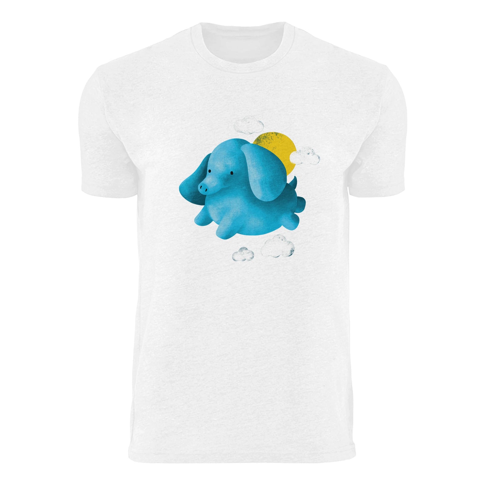 Elephant - Unisex Heavyweight Crewneck T-Shirt