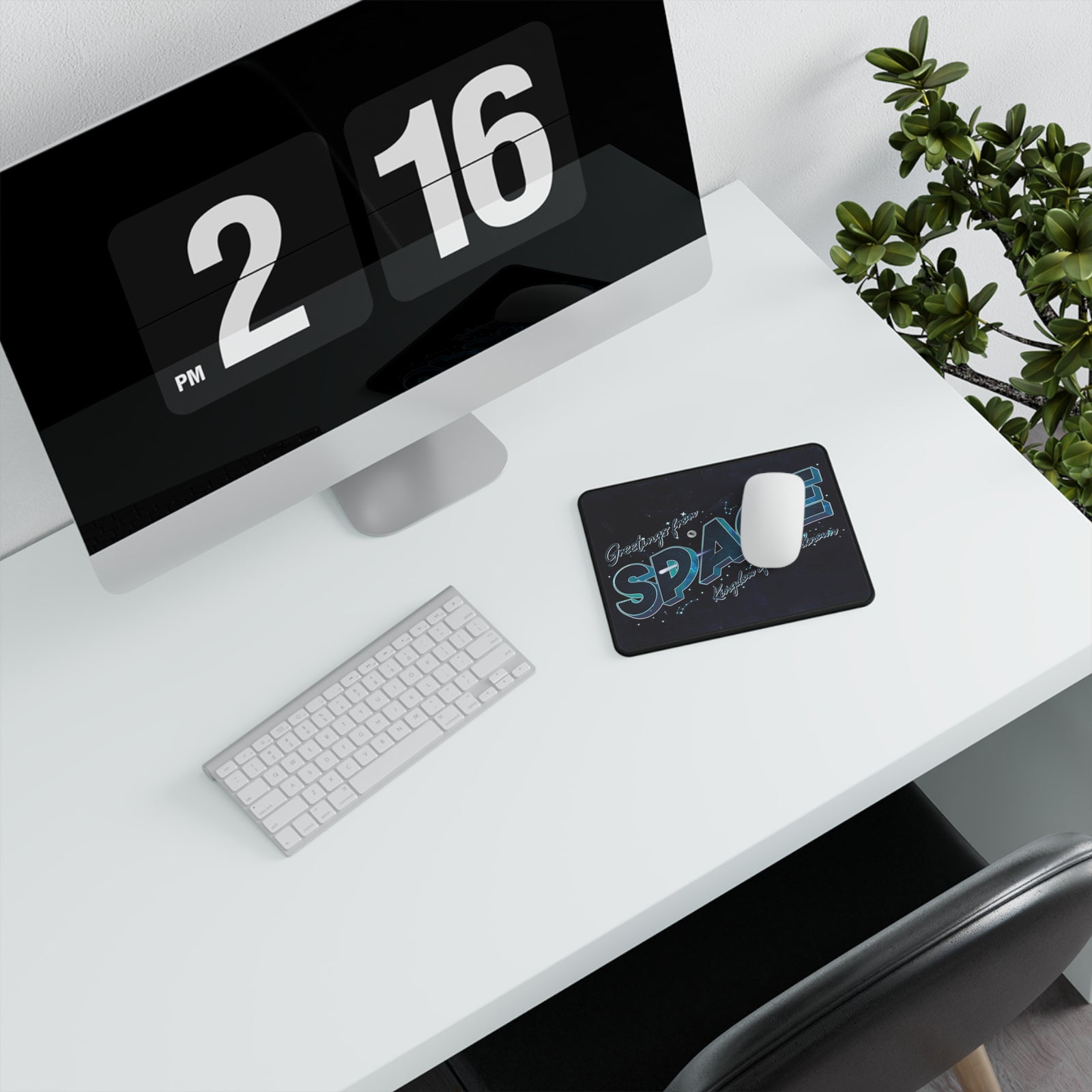 Greetings From Space - Non-Slip Gaming Mouse Pad Home Decor Creator Collective