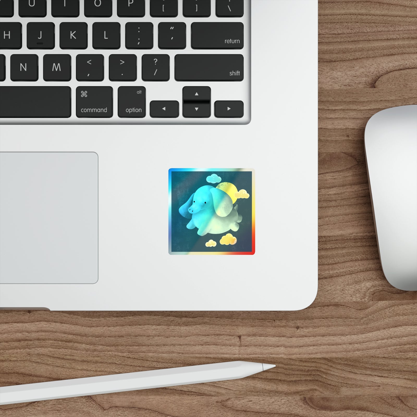 Elephant - Holographic Die-cut Stickers Paper products Creator Collective