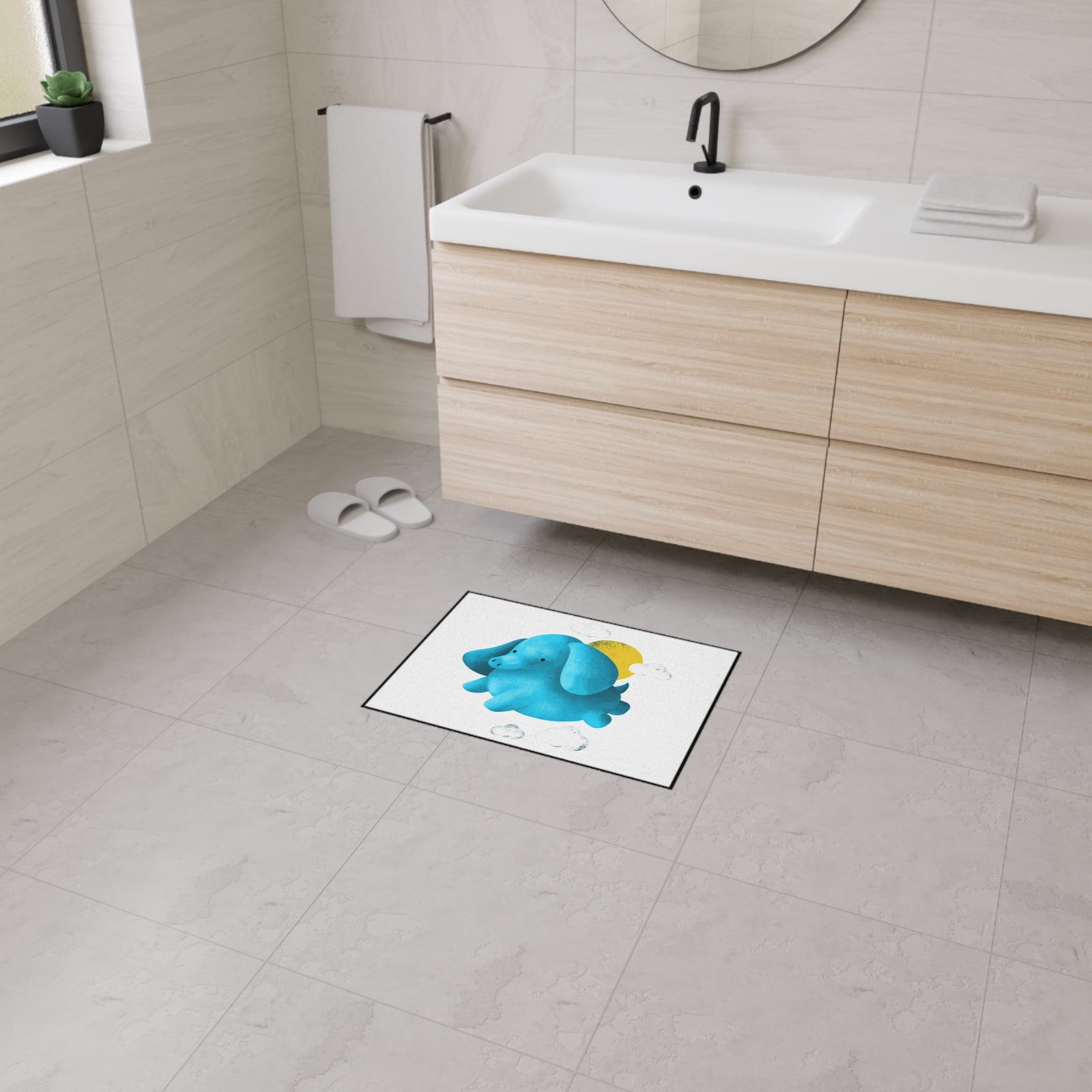 Elephant - Heavy Duty Floor Mat Home Decor Creator Collective