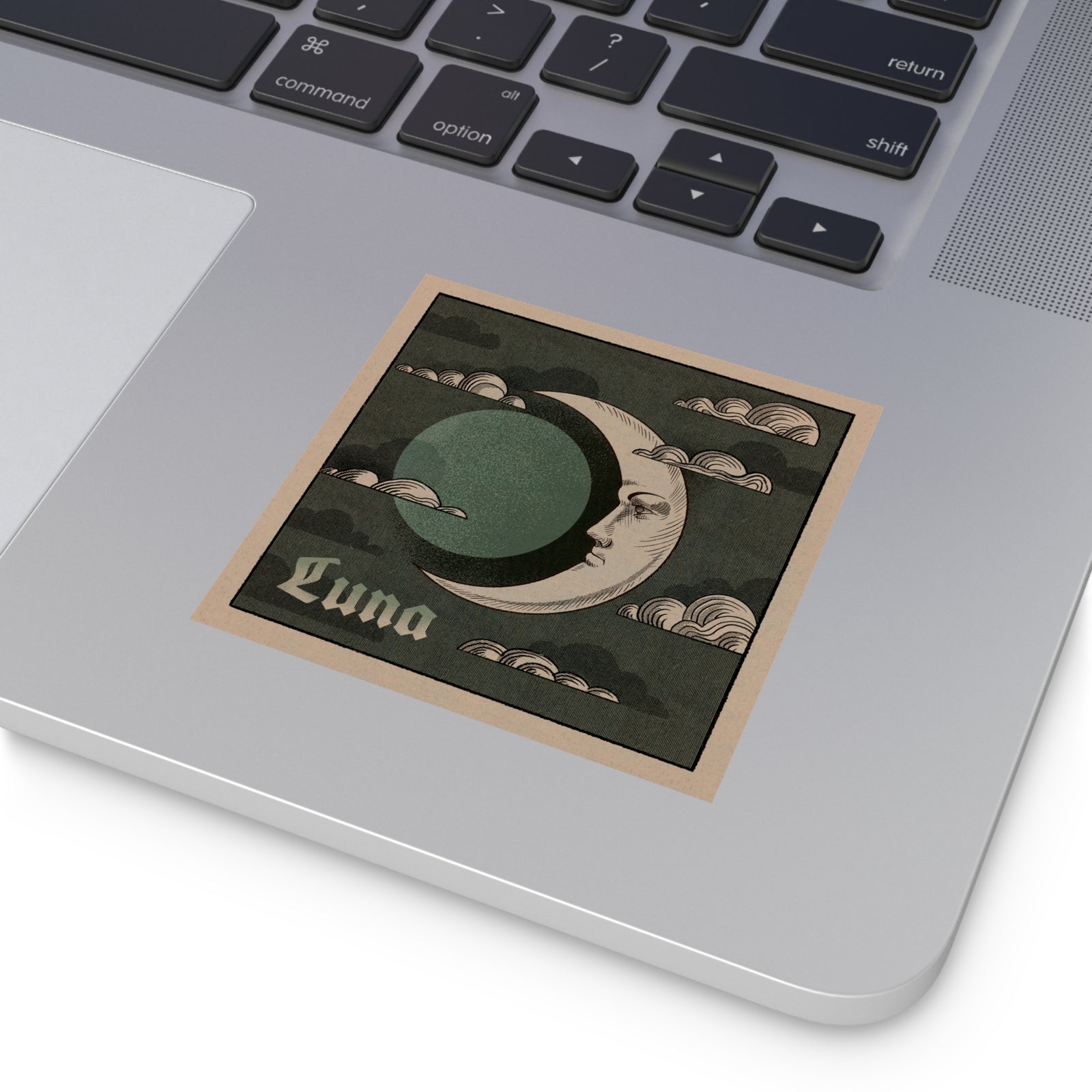 Luna - Square Vinyl Stickers Paper products Creator Collective