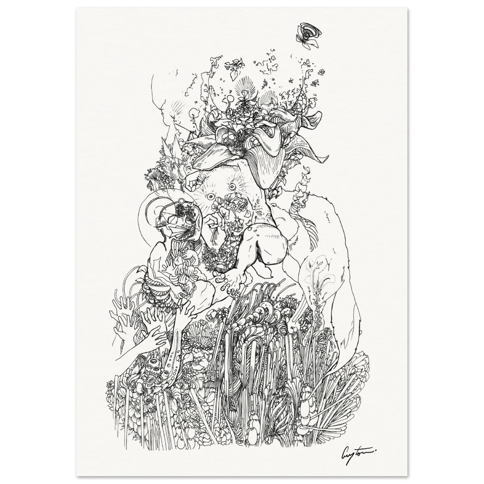 Self Portrait - Art Print