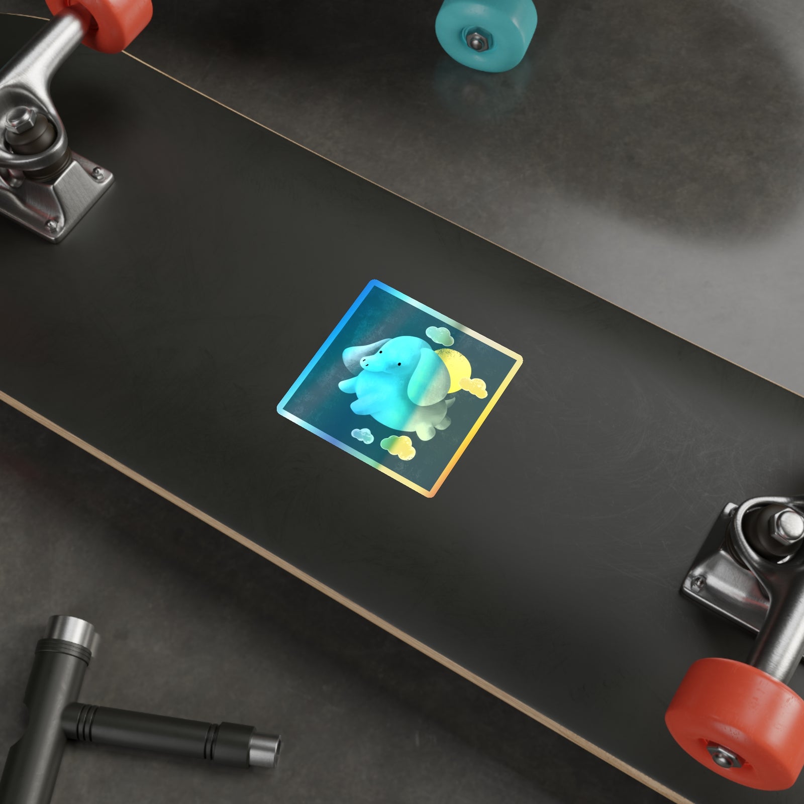 Elephant - Holographic Die-cut Stickers Paper products Creator Collective