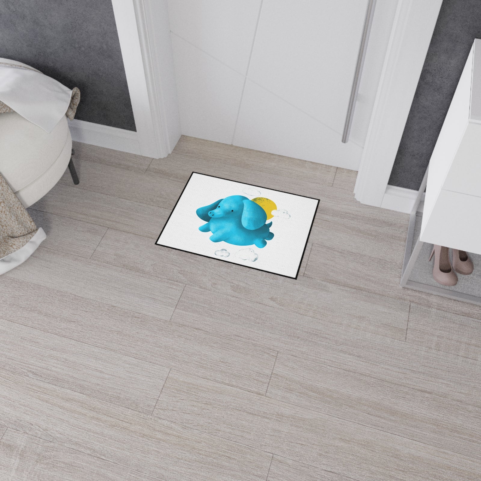 Elephant - Heavy Duty Floor Mat Home Decor Creator Collective