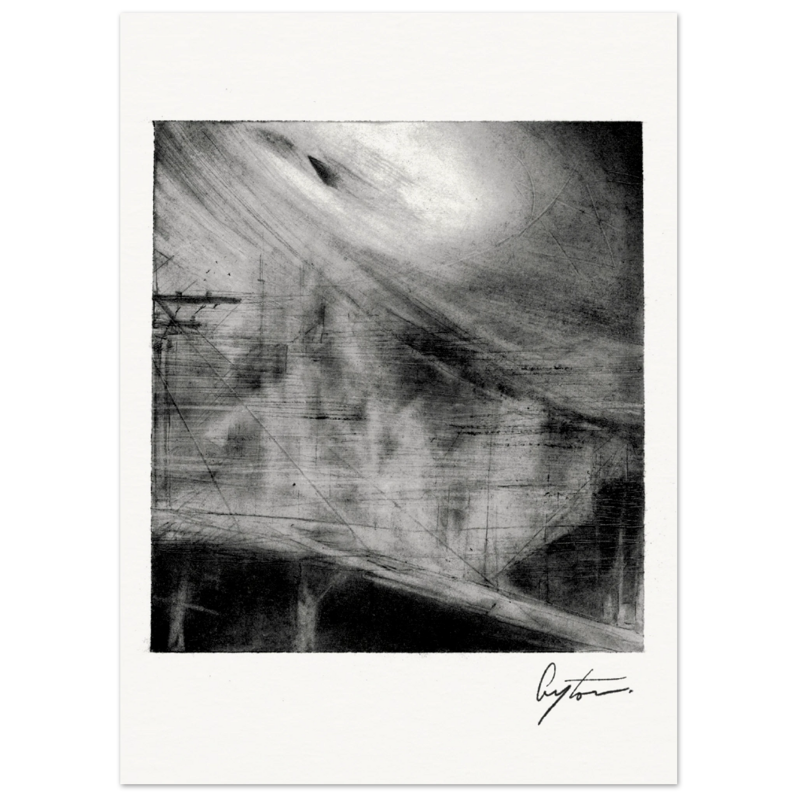 Transmission 4 - Museum-Quality Matte Paper Poster 13x18 cm / 5x7″