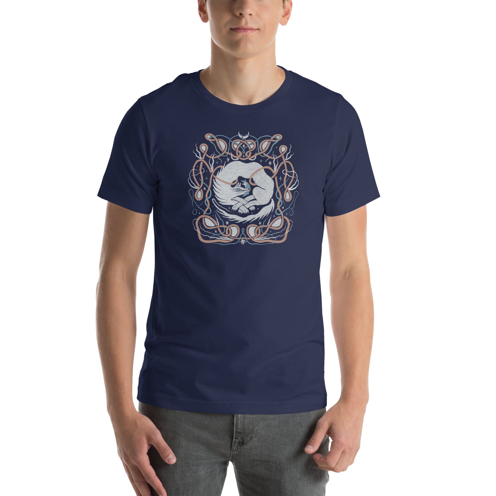 Milo Comfort Tee - Bella Canvas 3001 Printed T-shirt Creator Collective Navy XS