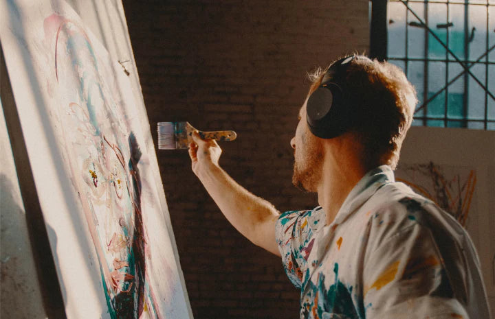 Man Painting